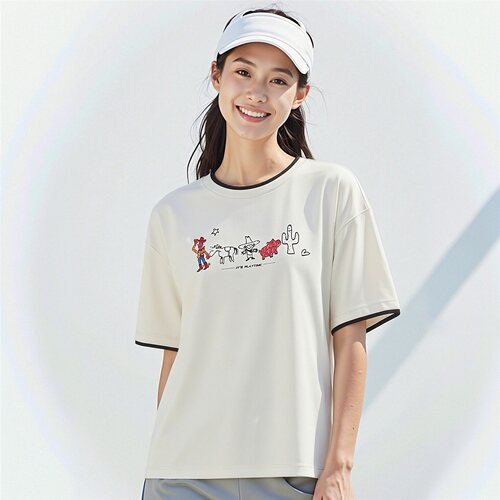 李宁短袖女子凉感透气短袖