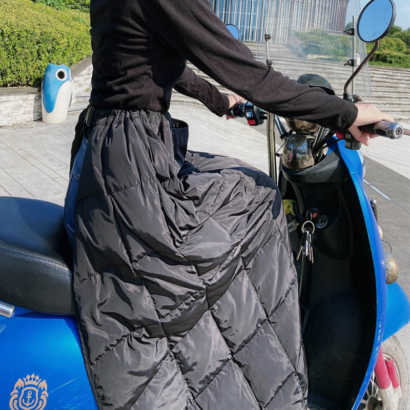 羽绒裙冬季半身加厚保暖防冻