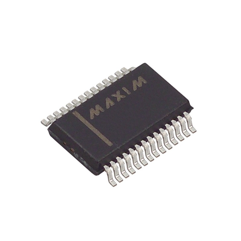 数据采集芯片MAX1491CAI+[IC DRVR 7 SEG 3 1/2 DIGIT 28SSOP]