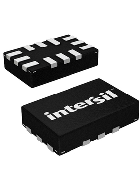 接口芯片ISL54233IRUZ-T7A[IC SWITCH SP3T X 2 15OHM 12UTQFN]