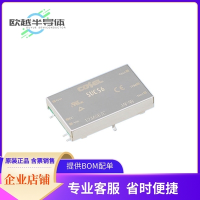 DC/DC电源模块SUCS61215BP《DC DC CONVERTER 15V 6W》