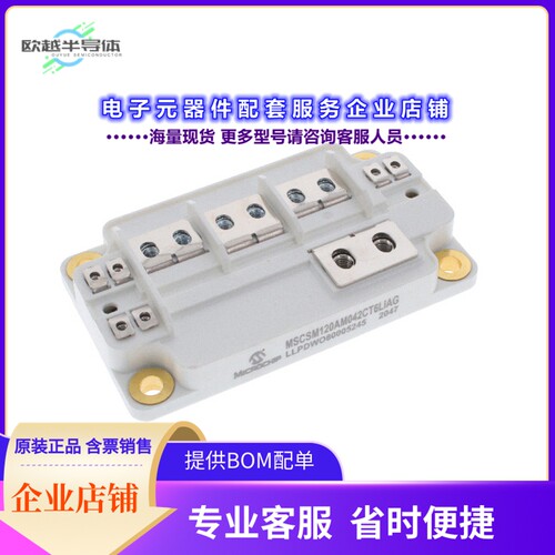 二极管/晶体管MSCSM120AM042CT6LIAG[MOSFET 2N-CH 1200V 495A SP