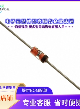 二极管/晶体管JANTX1N4148-1[DIODE STANDARD 75V 200MA DO204AH]