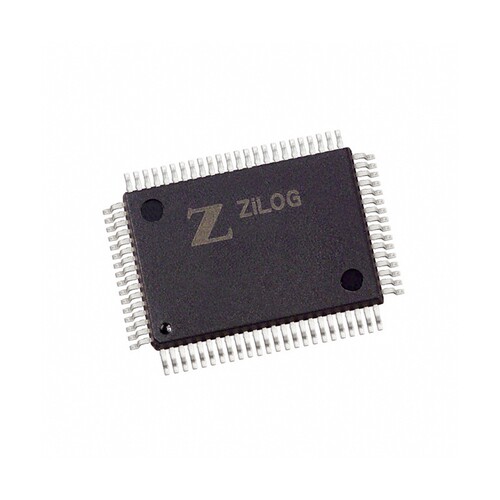 MCU处理器Z16F6411FI20SG[IC MCU 16BIT 64KB FLASH 80QFP]