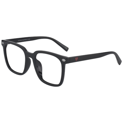 查尔斯桃心近视眼镜TR大框