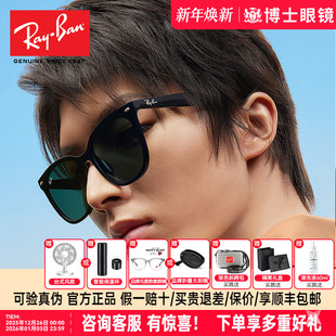 RayBan雷朋太阳镜男时尚 大框修颜方形小脸墨镜女开车必备4379D