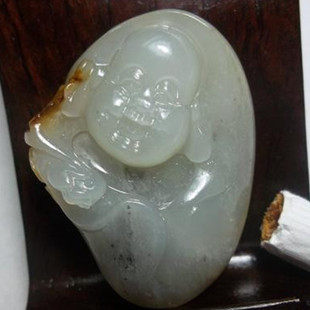 苏工精雕结缘和田籽料全国包邮