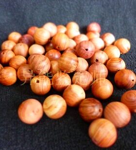 千年崖柏木手串料木珠子 老料油线纹15mm薄荷凉花香佛珠手链散珠