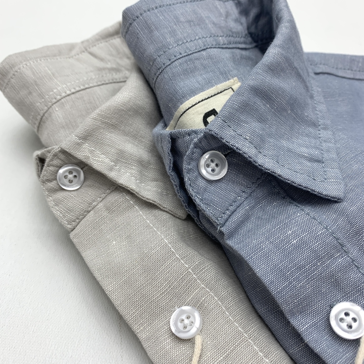 夏季棉麻衬衫男亚麻棉薄款