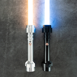 达米恩光剑高端铝合金方块剑变色发光赛博朋克玩具光剑