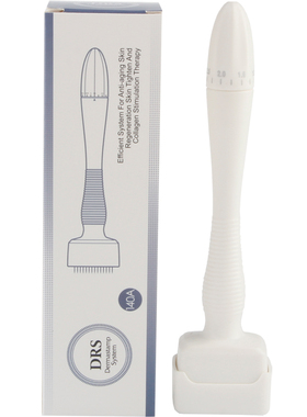 头皮印章微针140针可调节针长图章盖章直插式按压痘坑印 家用导入