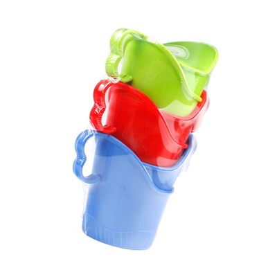 坚尔美加厚彩色塑料只装奶茶杯托