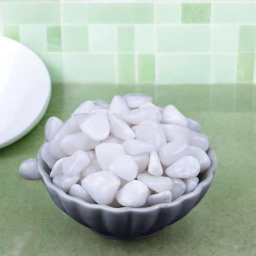 海星底砂 白石子鱼缸底砂免洗 造景鹅卵石 多肉铺面石头 雨花石头