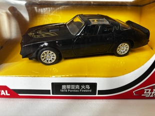 136庞蒂亚克火鸟老爷车合金模型仿真玩具肌肉车收藏摆件男孩礼物