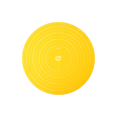 蛋糕转台盘防滑垫儿童餐垫烘焙揉面垫硅胶垫圆形裱花台厨房隔热垫