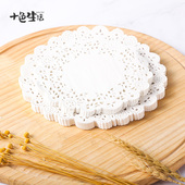 烘焙蛋糕吸油纸花边纸垫纸食物专用厨房油炸通花底纹烧烤圆形家用