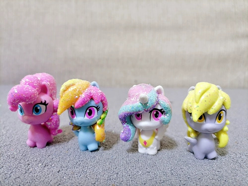 Подлинный блеск My Little Pony Q версия объемная вселенная принцесса, лунная принцесса, фонологическая принцесса, сумерки