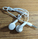 音质差线细线长55CM 收音机Mp3耳机 手机耳机 白色直头耳机