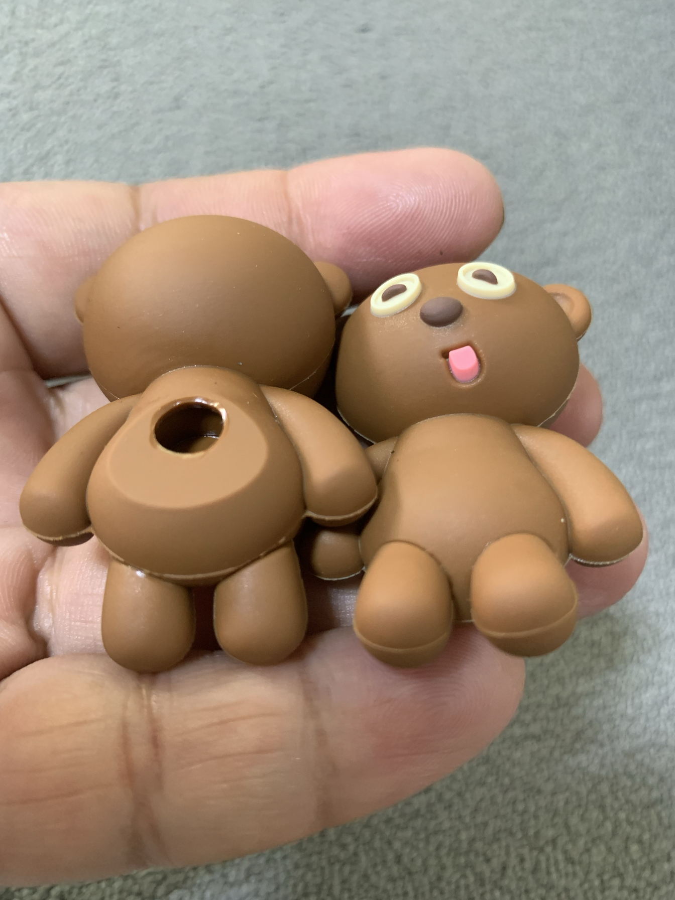 正版散货小黄人纽扣熊tim熊公仔玩偶模型摆件扭蛋收藏diy