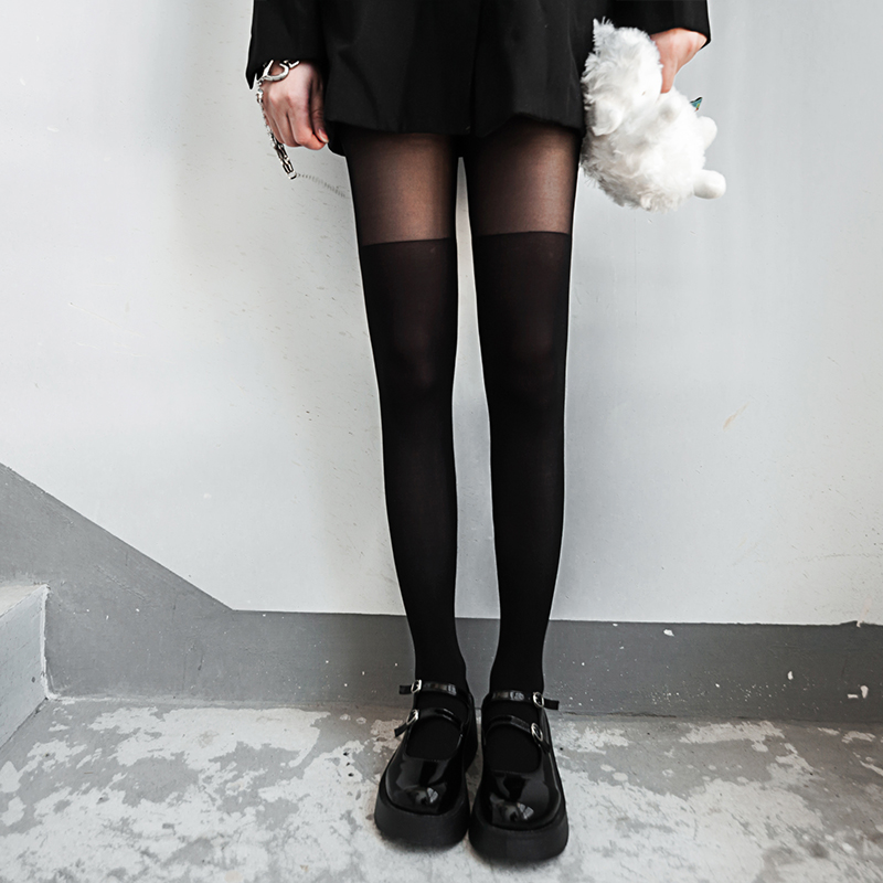 丝袜光腿神器情调性感超薄款jk假拼接连裤袜新款2021爆款诱惑夏季