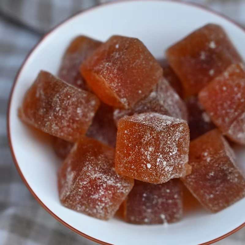 六坊厝爆浆冰糖雪梨糖清凉解暑QQ糖休闲小零食儿童糖果解馋休闲
