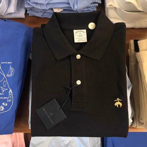 美国正品购 Brooks Brothers 布克兄弟男士商务休闲polo衫T恤衫