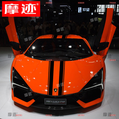 蓝宝坚尼盖拉多Gardo车贴