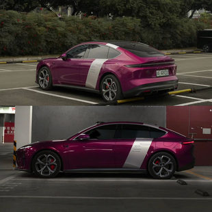 EC7贴纸车身叶子板装 适用于蔚来ET5车贴拉花ET9 ES6 EC6 饰贴 ET7