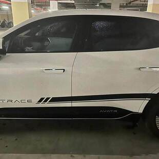 适用于阿维塔11车身贴纸拉花阿维塔12个性改装车贴装饰贴画彩条