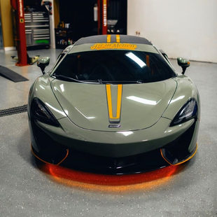 赛引擎机盖贴拉花 625C车身贴改装 迈凯伦570S车贴拉花650S 540C