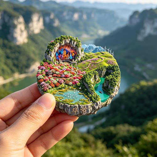 毕节浮雕新款金属冰箱贴贵州城市旅游景点纪念品装饰磁贴伴手礼物