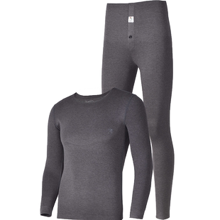 花雨伞腈纶莫代尔2022秋冬季保暖内衣加厚贴片无痕内衣秋衣裤套装