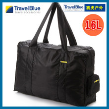 蓝旅单肩包旅行袋背包大容量可折叠手提包购物袋拎包 BLUE TRAVEL