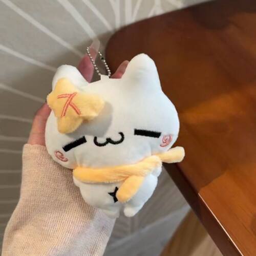 新款枫叶猫kt公仔挂件少女心百搭毛绒玩偶挂坠钥匙扣背包挂饰礼物