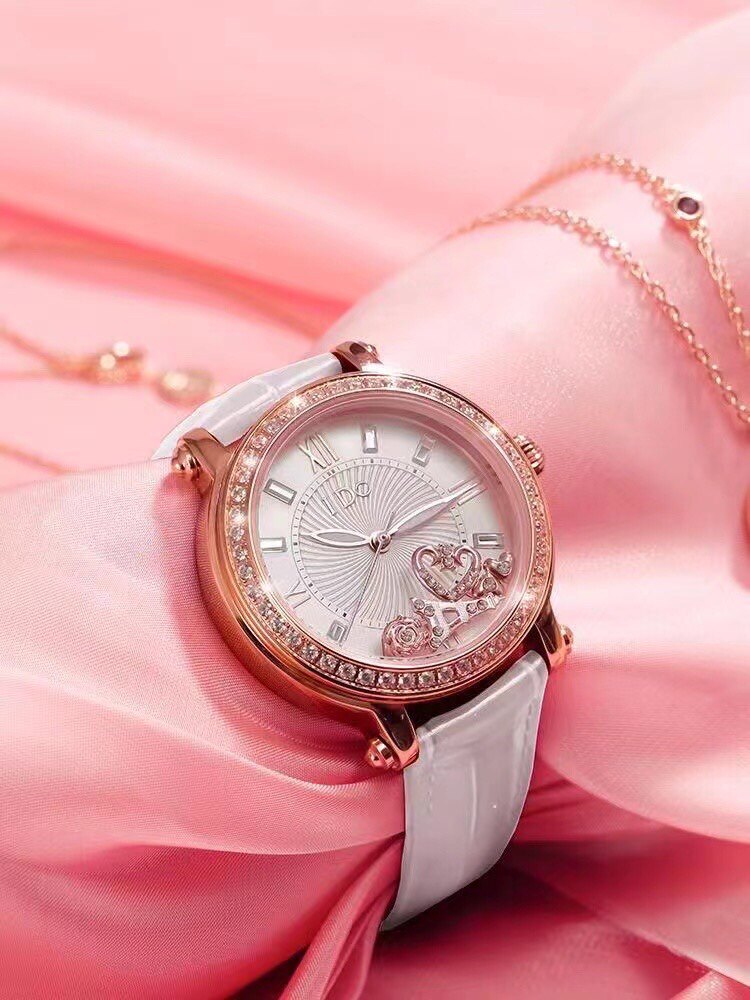 ido love系列手表腕表黑色白色红色三款可选现货可预约门店