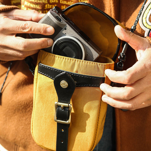 HKWORKSHOP卡片相机包Mini数码相机CCD随身听收纳保护套抗震防摔