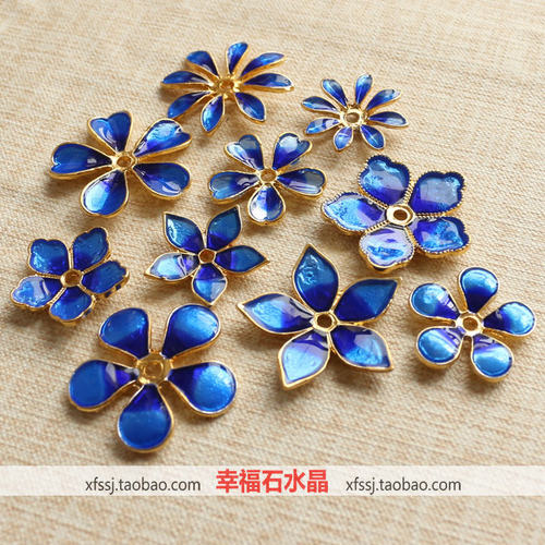 合金景泰蓝手工diy饰品配件材料