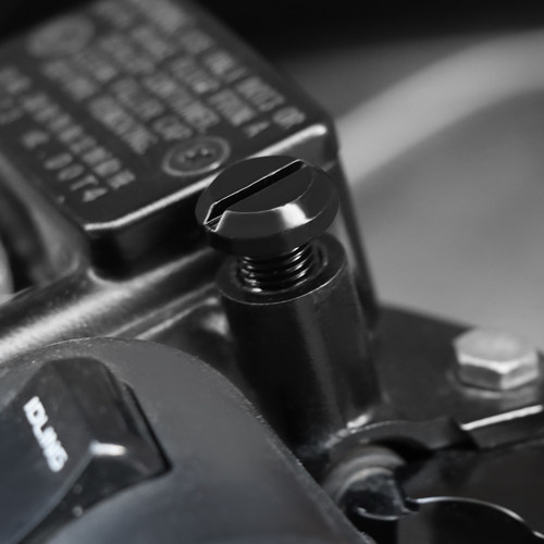 摩托车后视镜螺丝通用无极SR4堵头塞装饰改装配件镜孔塞