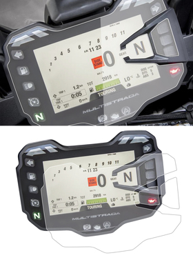 使用杜卡迪摩托车改装Multistrada1200 950仪表保护膜防刮膜仪贴