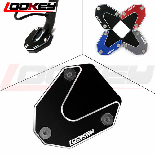 适用GSX250R GW250/S/F DL250改装配件边撑加大垫底座小脚垫刹车