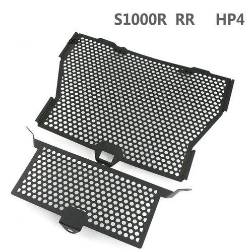 适用宝马 S1000 /RR/XR/R HP4 10-21年 改装水箱网散热保护网/罩