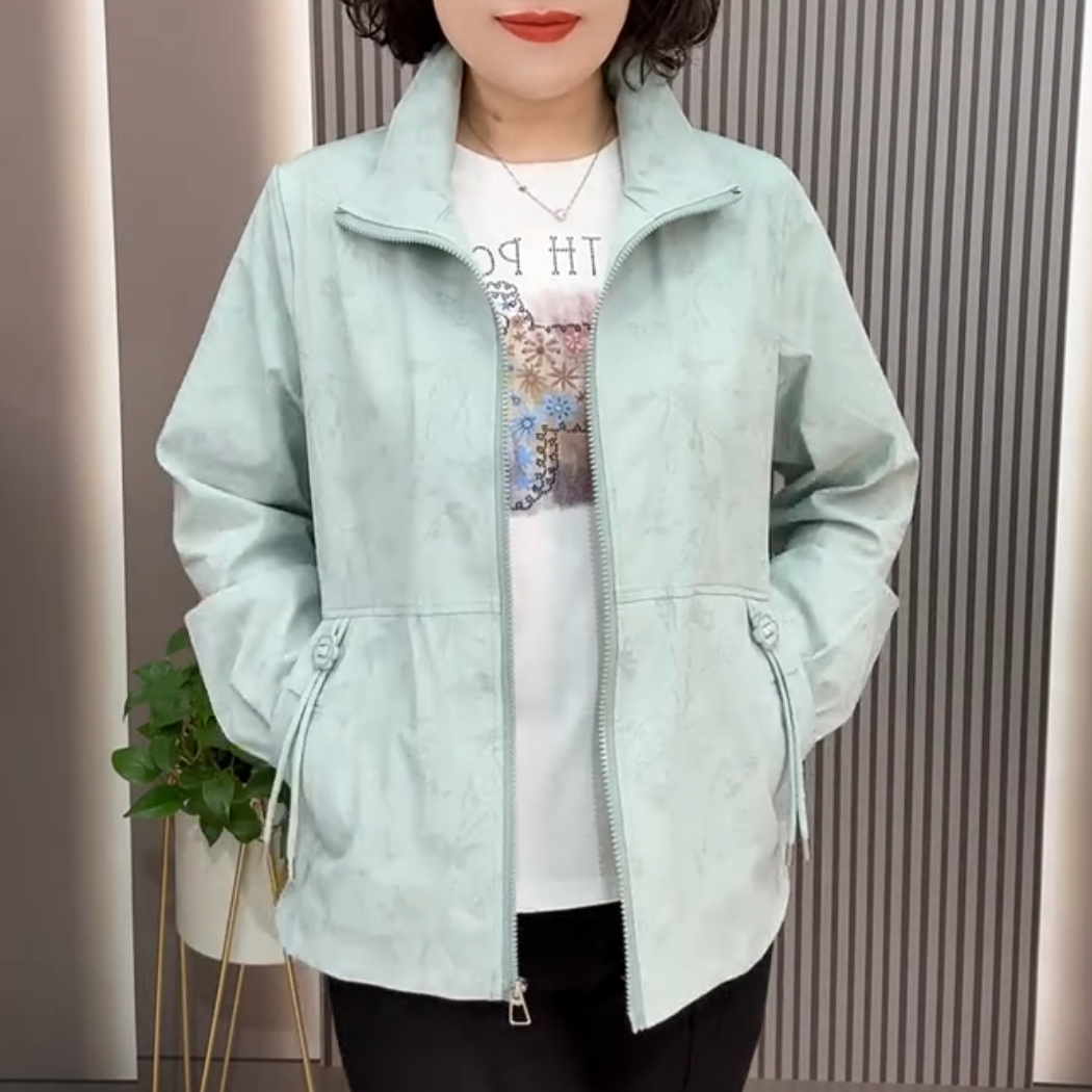 2025年春夏季新款时尚中年女宽松显瘦上衣大码妈妈装防晒减龄外套