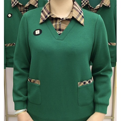 薄款舒适棉大码衬衫洋气显瘦