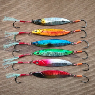 飘落铁板双单钩yy回手刀同款路亚饵前后单钩假饵鲈鱼翘嘴鳡鱼鳜鱼