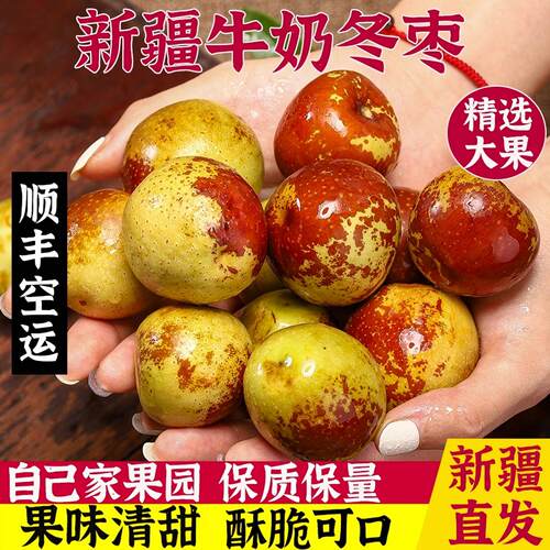当季新疆冬枣嘎嘣脆甜