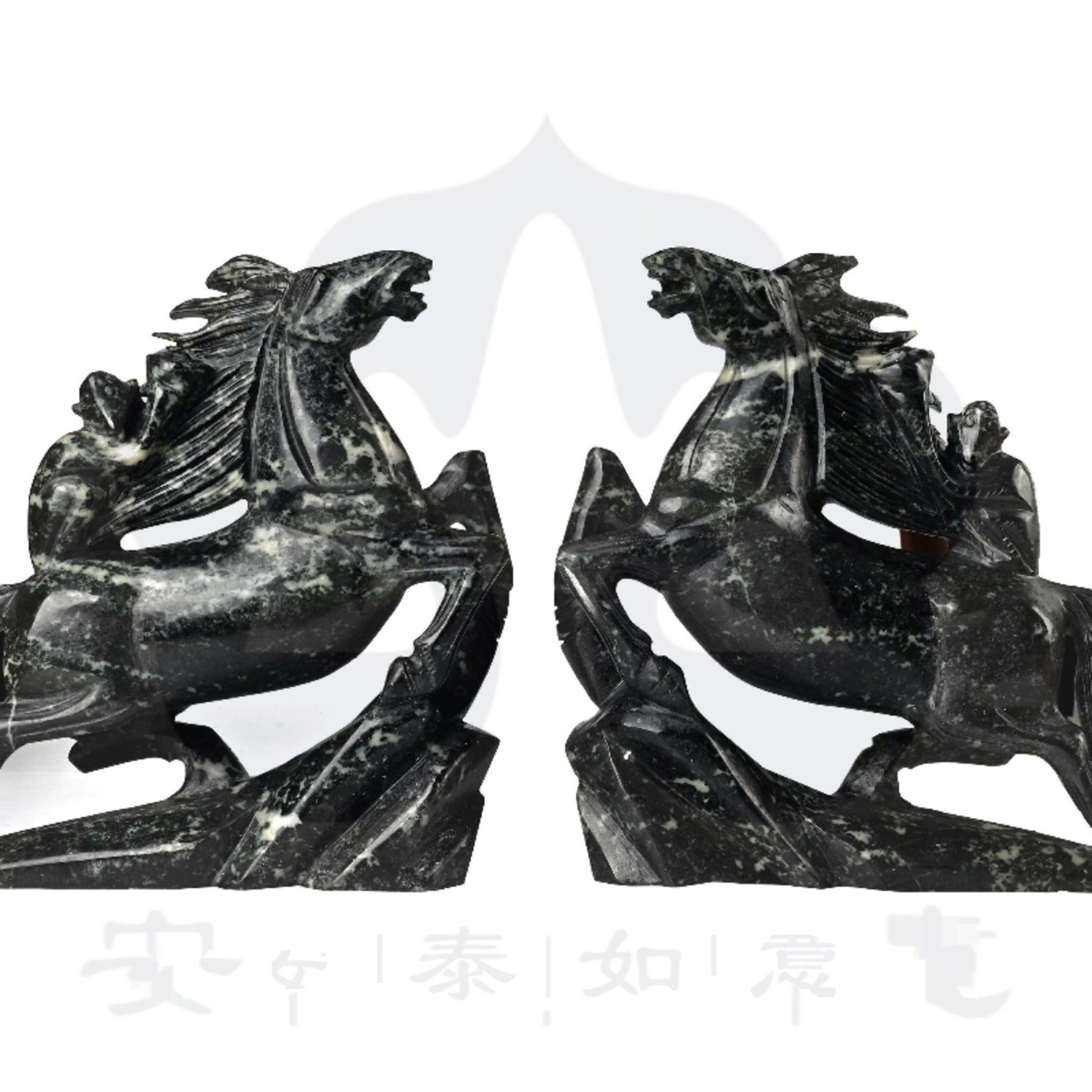 马上封侯安泰如意系列摆件人生基因正品镇宅办公室生肖马天然玉石