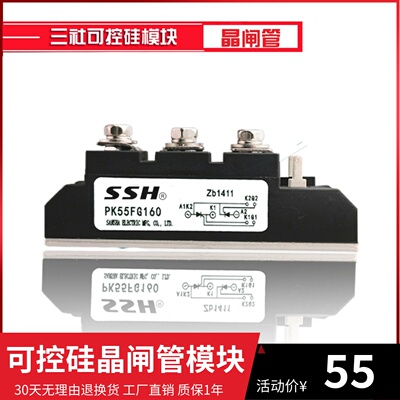 三社可控硅晶闸管模块PK55FG160