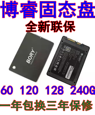 BORY 博睿固态盘 60G 120G 128G 240G 一年包换 三年质保 正品