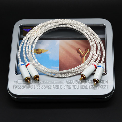 雅堡YARBO AUDIOPHILE/雅堡 GY-8SWT-303C 发烧纯银音频线 二对二