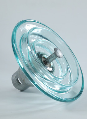 标准盘形悬式钢化玻璃绝缘子U100B/127  电力瓷瓶 LXY1-70 U120BL